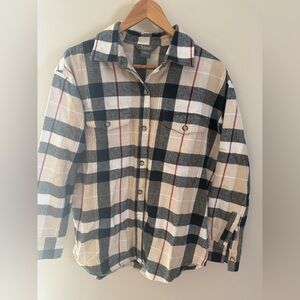 Natural Reflections thick flannel oversized